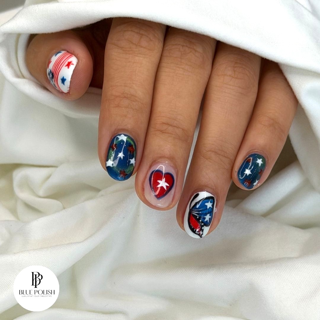 Blue Polish Nail Spa